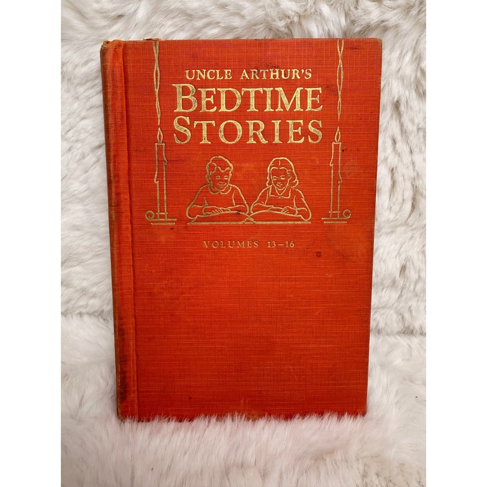 Uncle Arthur's Bedtime Stories Volumes 13-16 Arthur S Maxwell Vintage Hardcover